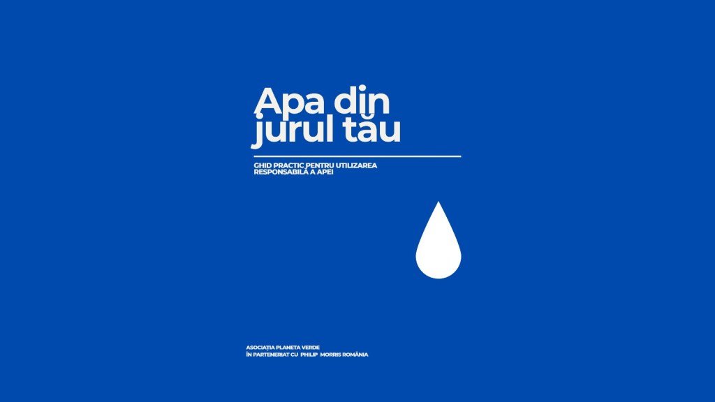 Coperta ghidului „Apa din jurul tău”